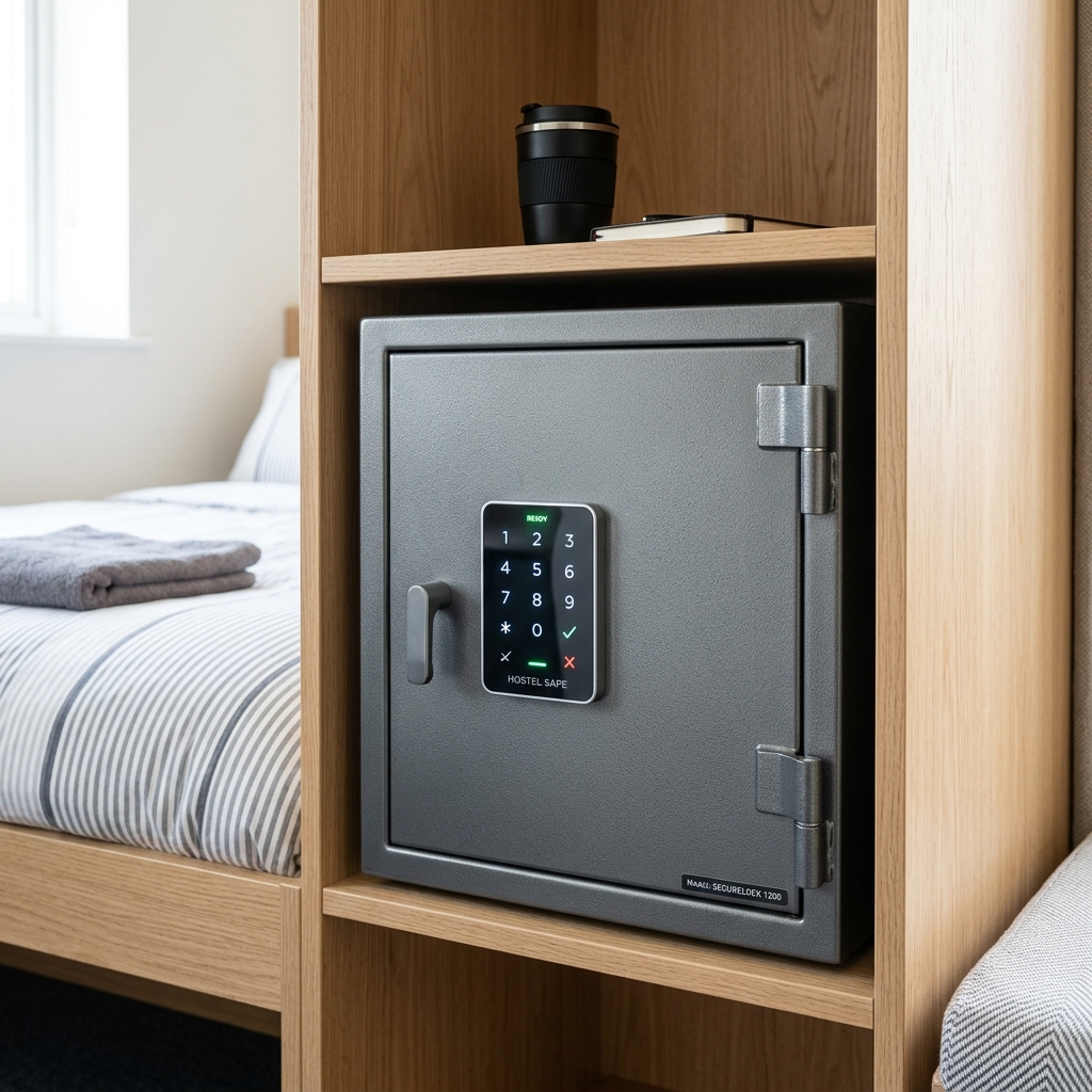 Personal safety locker for residents